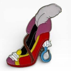 Disney Captain Hook High Heel Shoe Trading Pin Peter Pan Villain